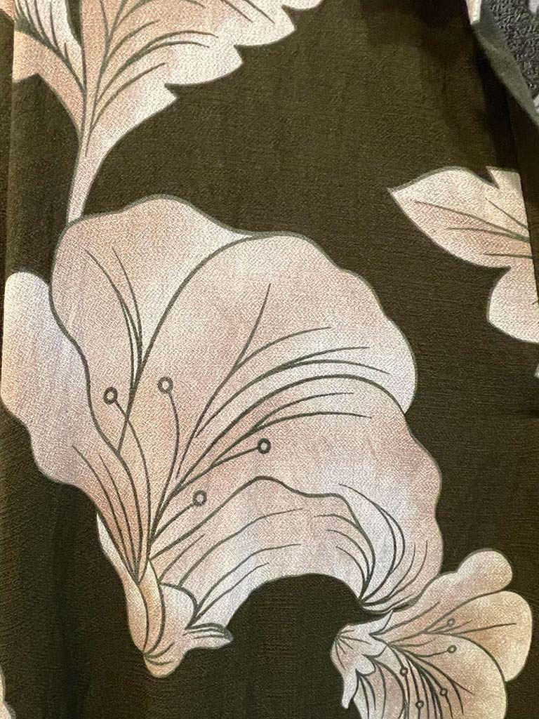 Lotus Collared Midi Dress - Khaki