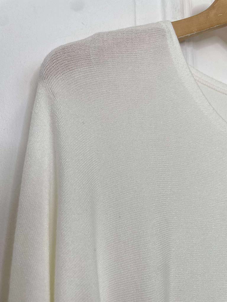 Boxy Supersoft Knit - Winter White