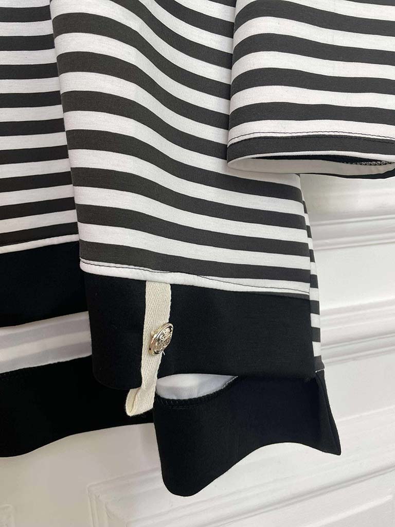 Stripe Sweat Top - Mono