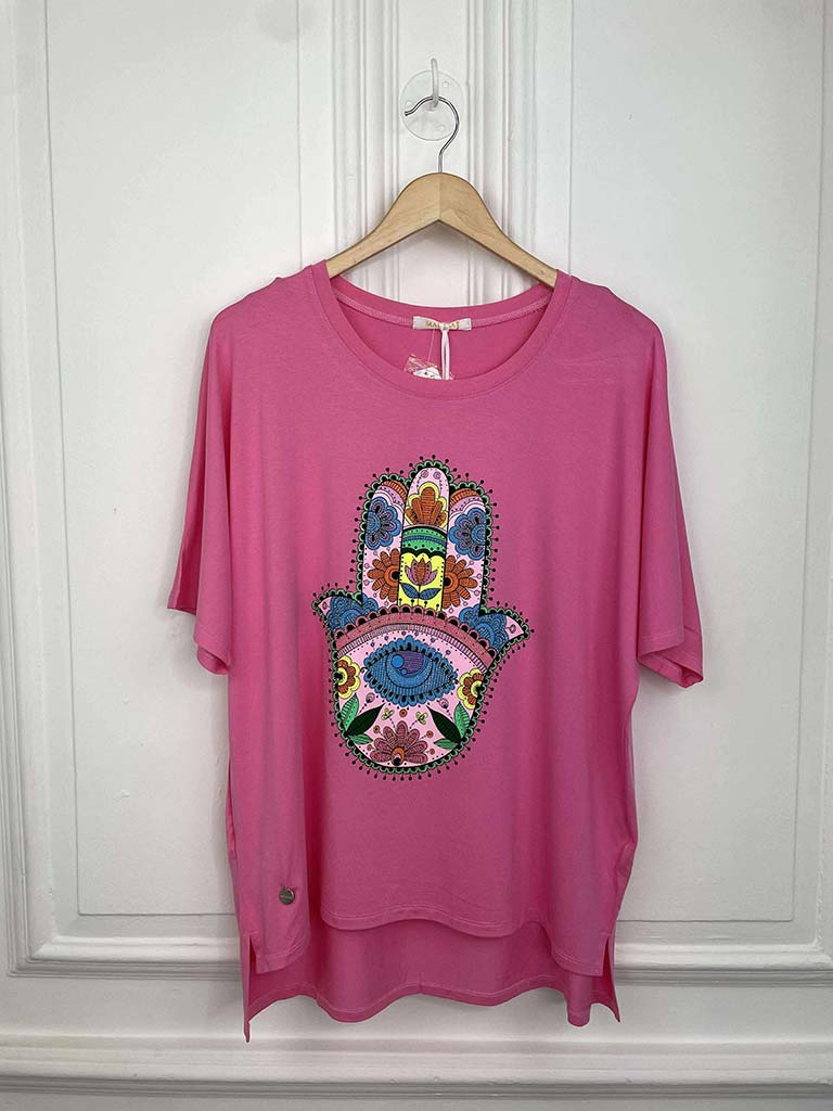 Malissa J Hamsa Tee - Sugar