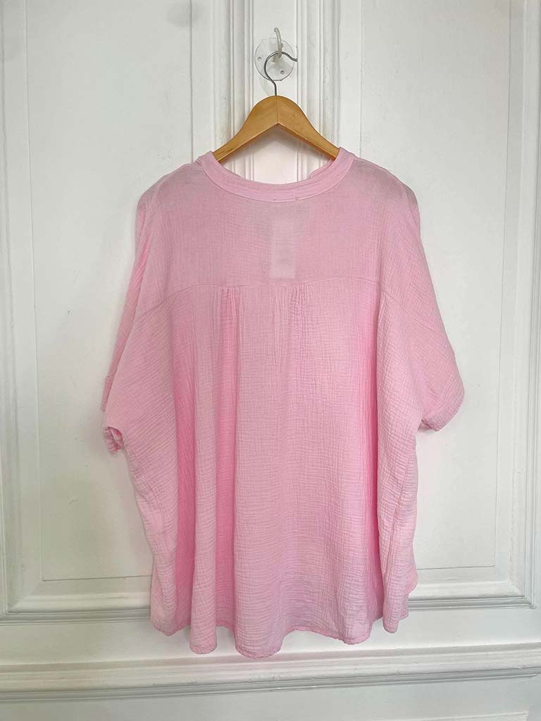 Cloud Cotton Artist Top - Petal