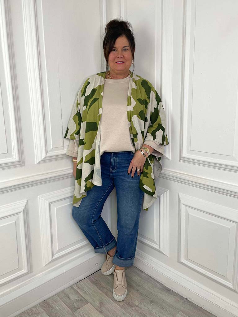 Malissa J Camo Wrap - Khaki