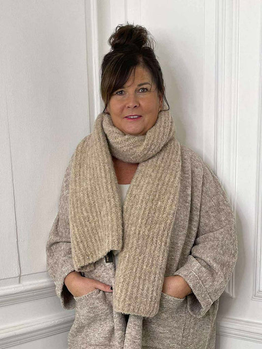 Eb&Ive Naviva Scarf - Flax