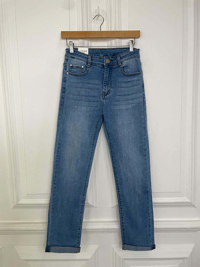 G-Smack Slim Leg Jeans - Pale Blue