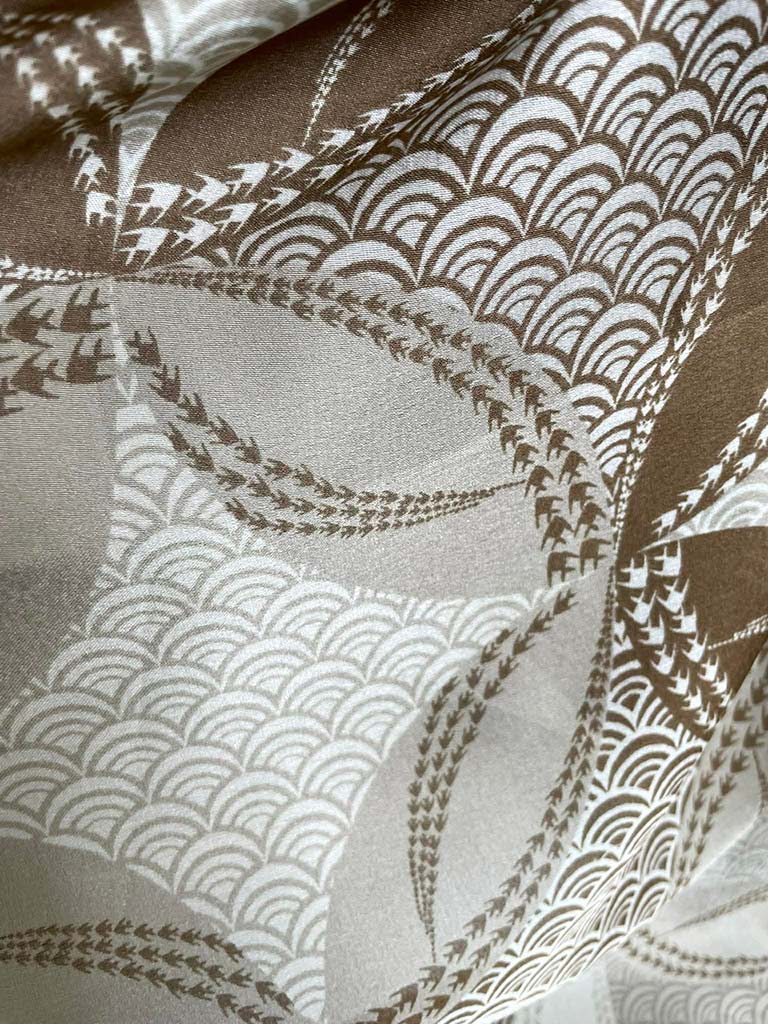 Malissa J Fan Kaftan - Stone