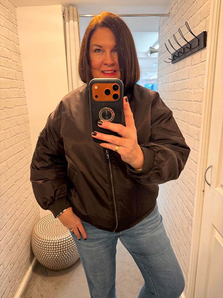 Vero Moda Bomber Jacket - Chocolate