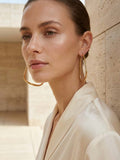 Envy Teardrop Hoop Earrings - Gold