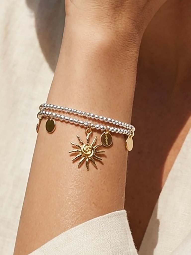 Envy Sun Bracelet - Silver & Gold
