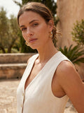 Envy Twist Hoop Earrings - Gold