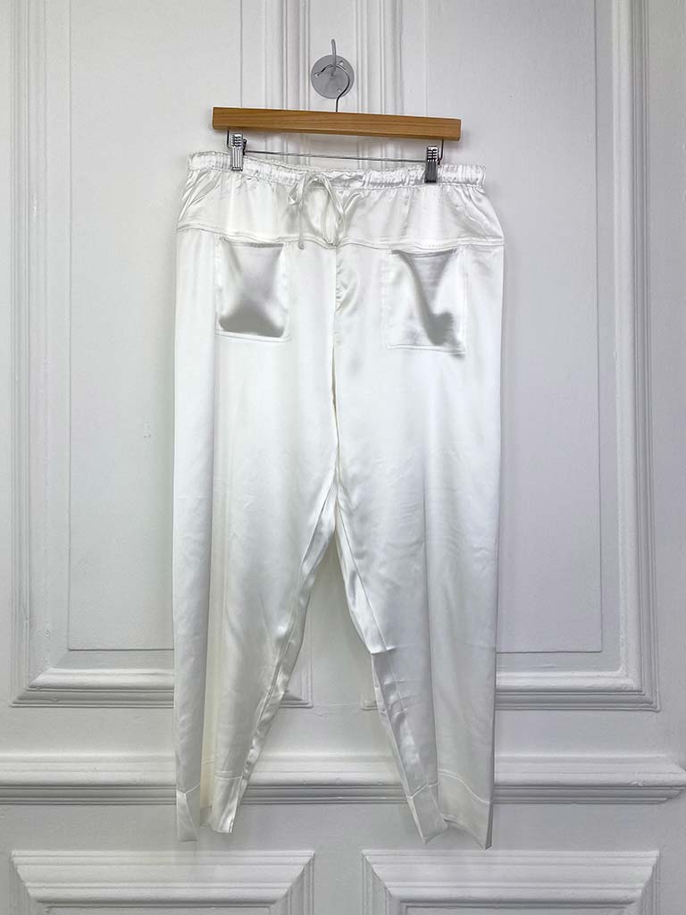 Malissa J 7/8 Fisherman Trousers - Warm White