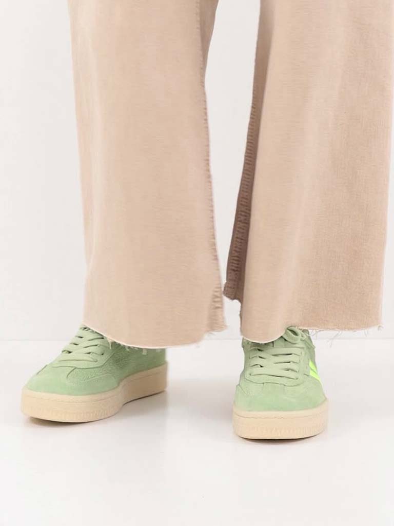 Tamaris Suede Trainers - Mint