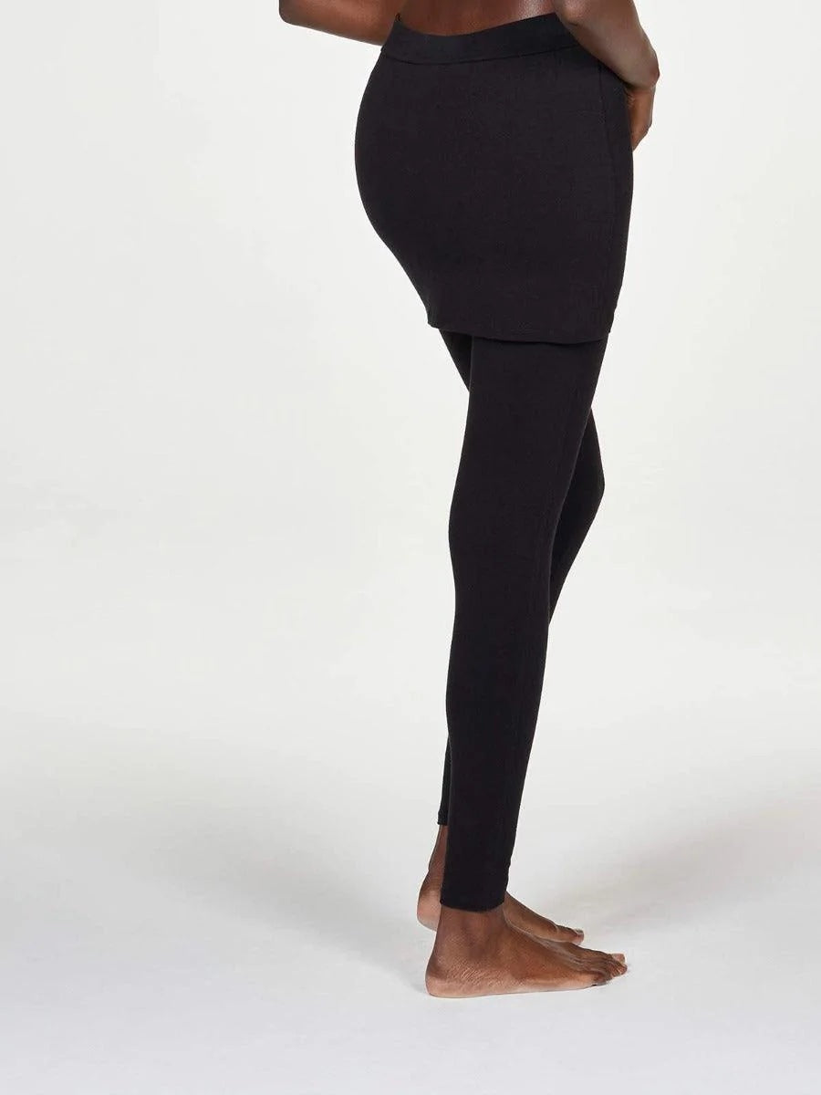 Blumarine skirt-overlay Skinny Trousers - Farfetch
